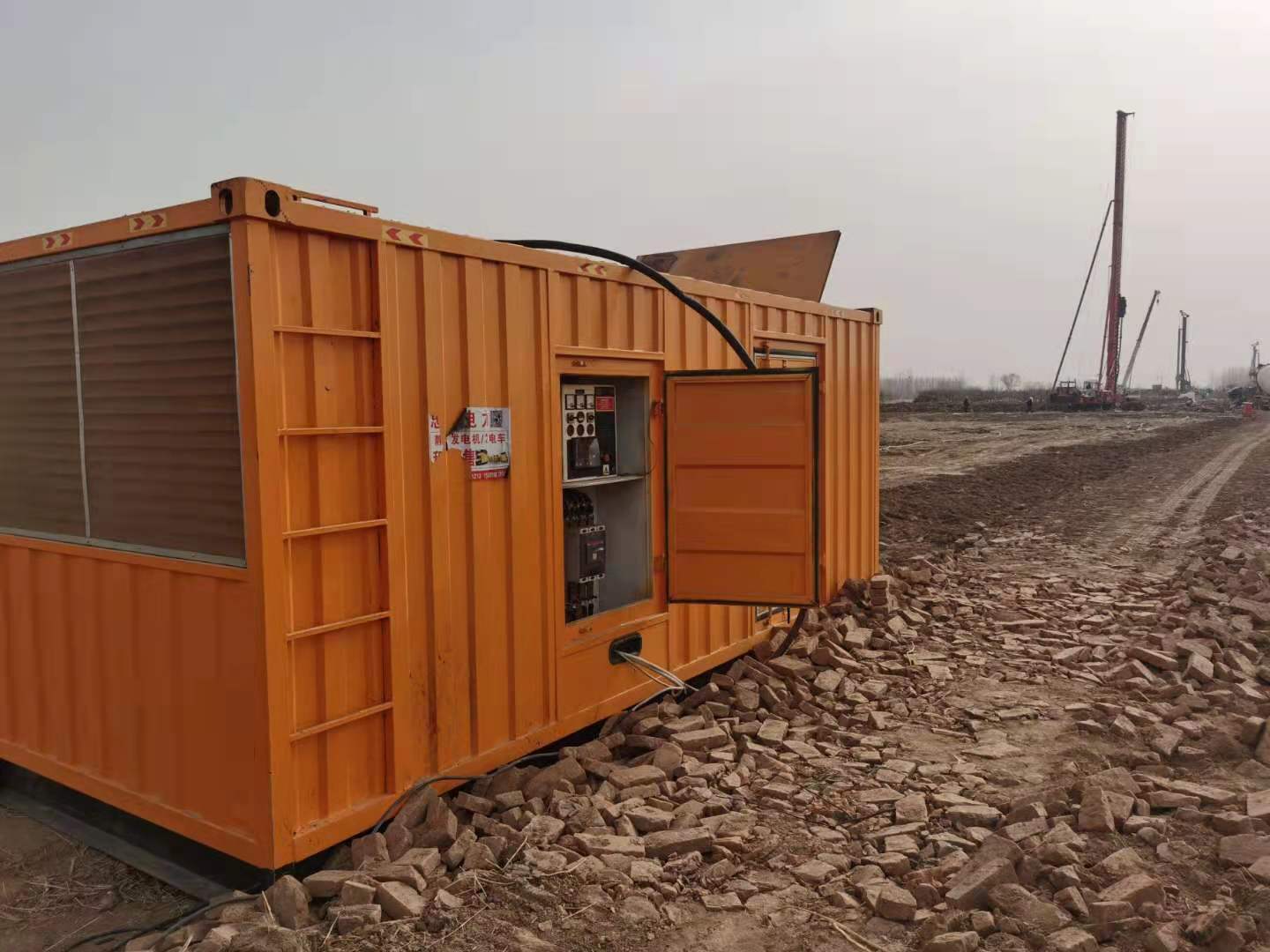 赤峰发电车租赁-柴油发电机组的安装须知